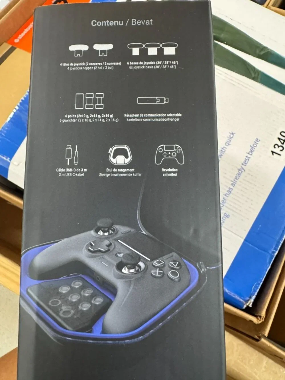 Nacon Revolution Unlimited Pro Controller For PS4 & PC Bluetooth Wired/Wireless